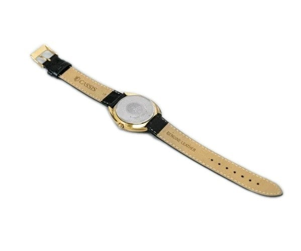 OMEGA Seamaster Cal.1342 Quartz Gold Dial Date Mens 34mm Watch5