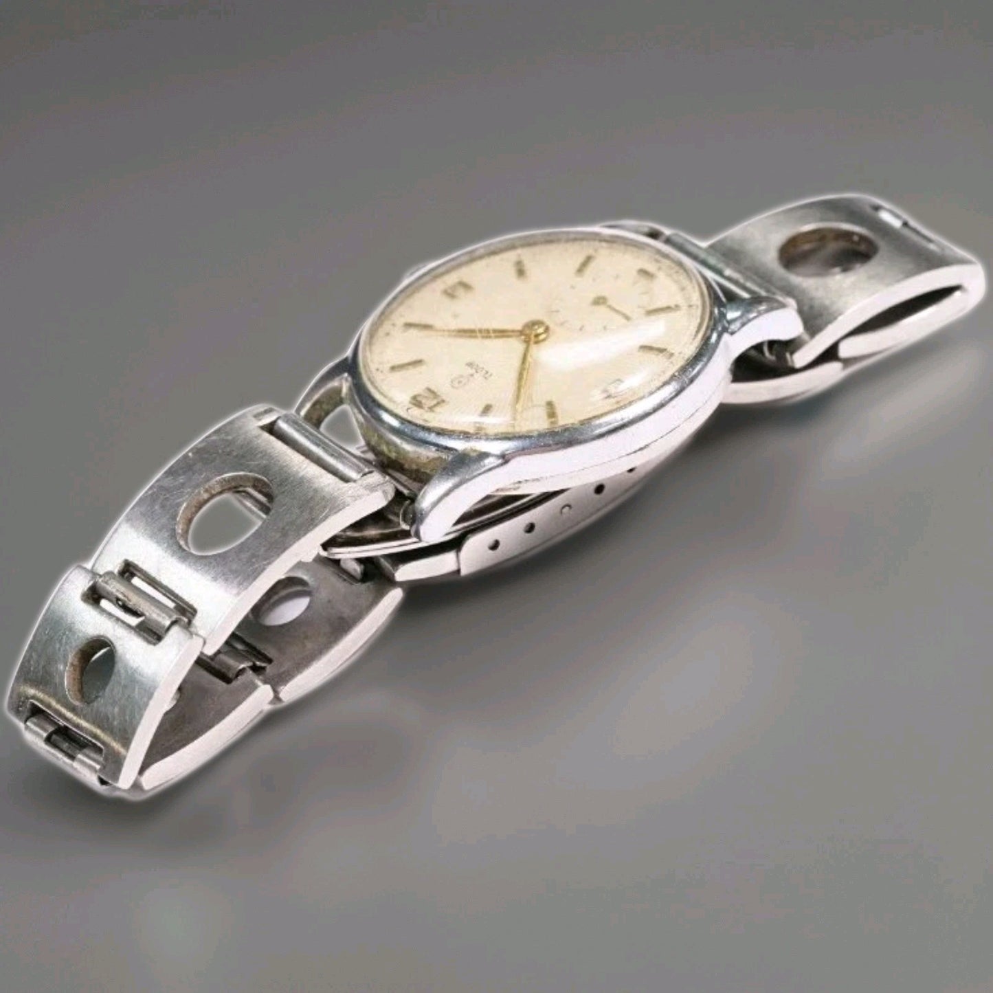 Mens Tudor mid 20th Century wrist watch3