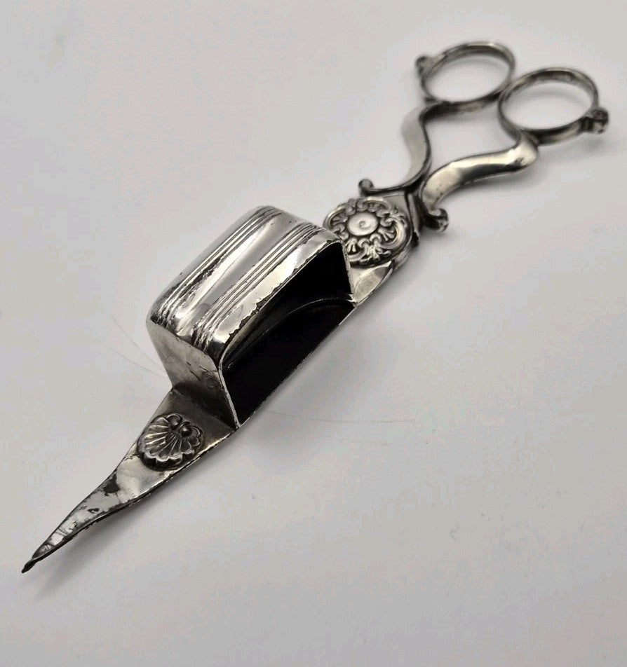 antique candle snuffer and wick trimmer0