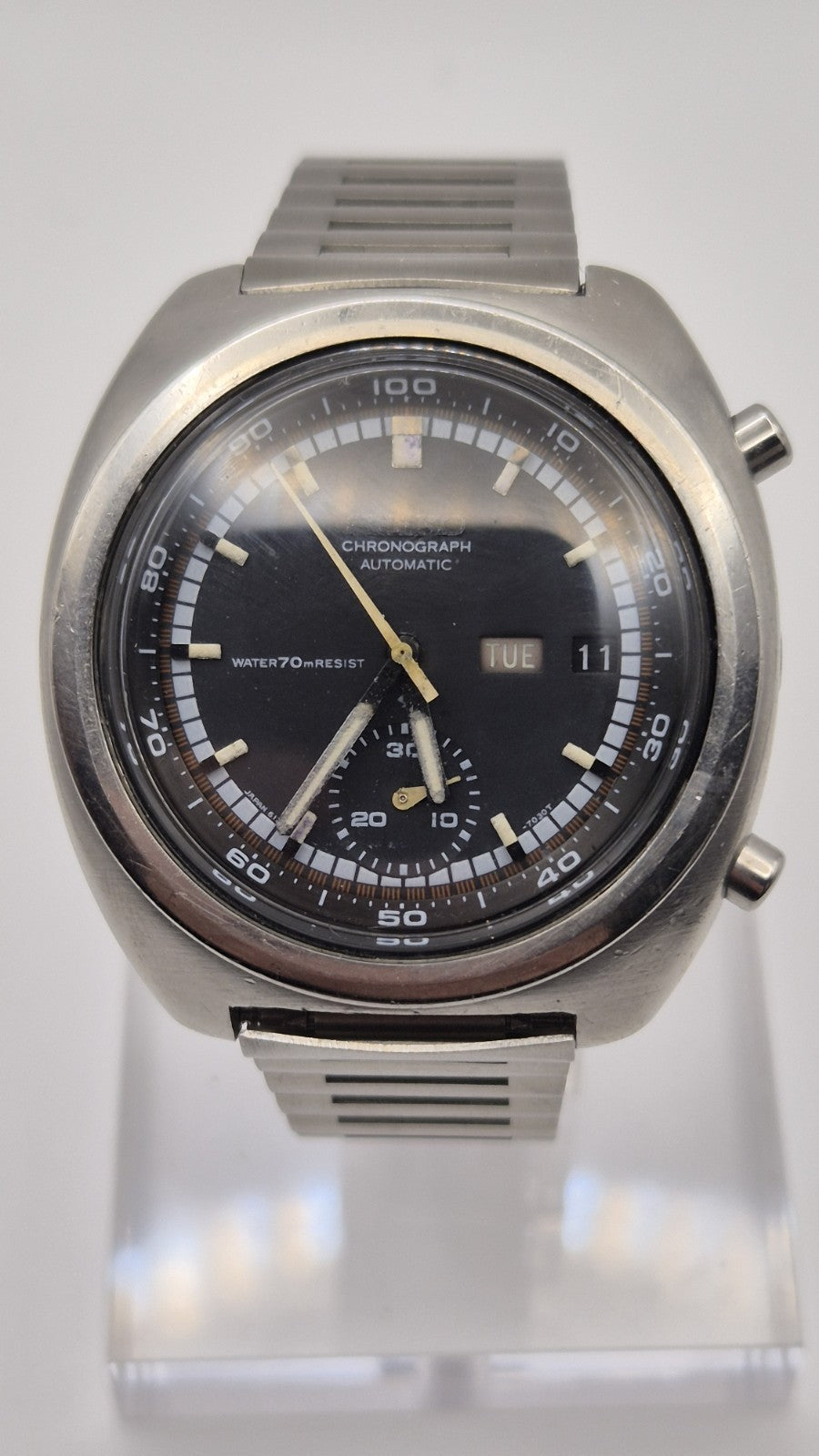 Seiko 6139 7002 Resist Dial February 19721