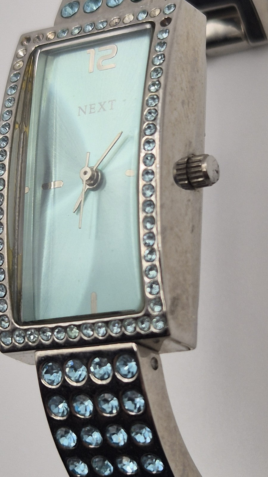 Next Women's Silver and Blue Watch2