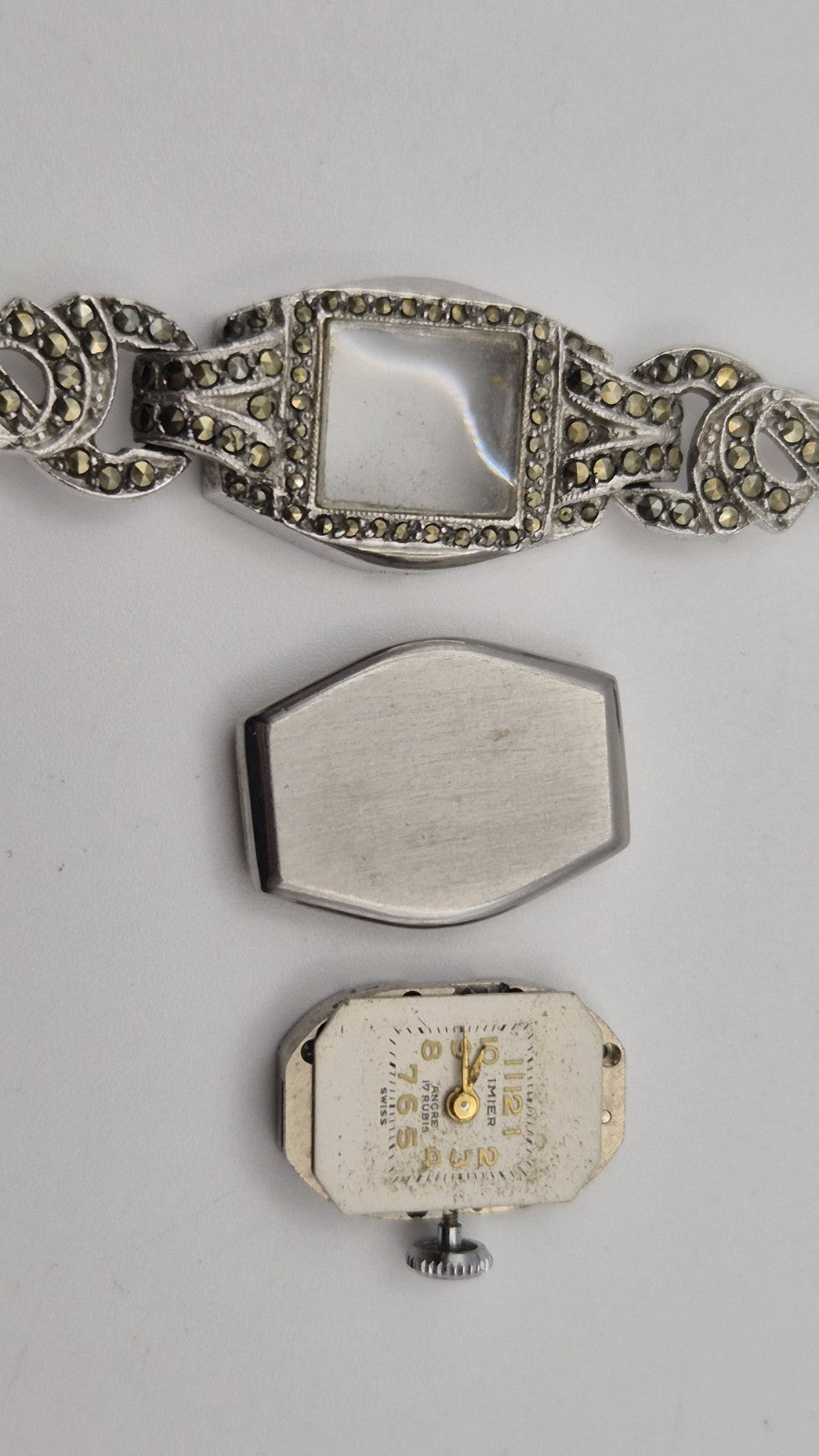 vintage Imier ladies' cocktail Manual 17 Jewel  wristwatch16