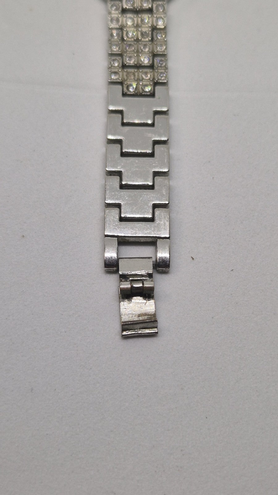 Vintage Thomas Calvi Quartz Ladies Rhinestone Watch2