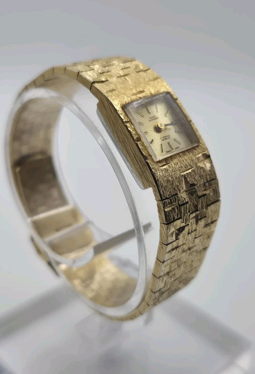 Vintage Swiss Empress ladies' cocktail 17 Jewels Mechanical watch3