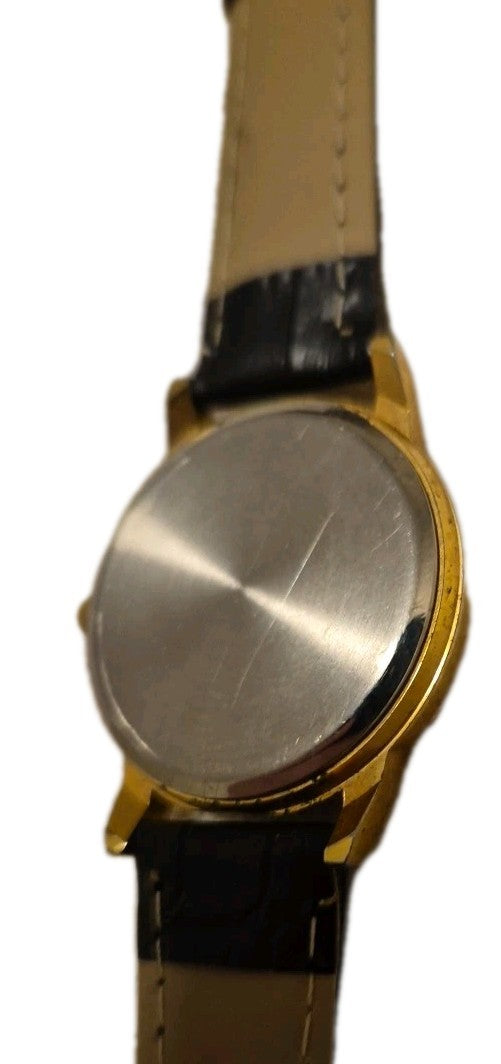 Gold Coloured Black Faced BELLINI Ladies Quartz Watch7