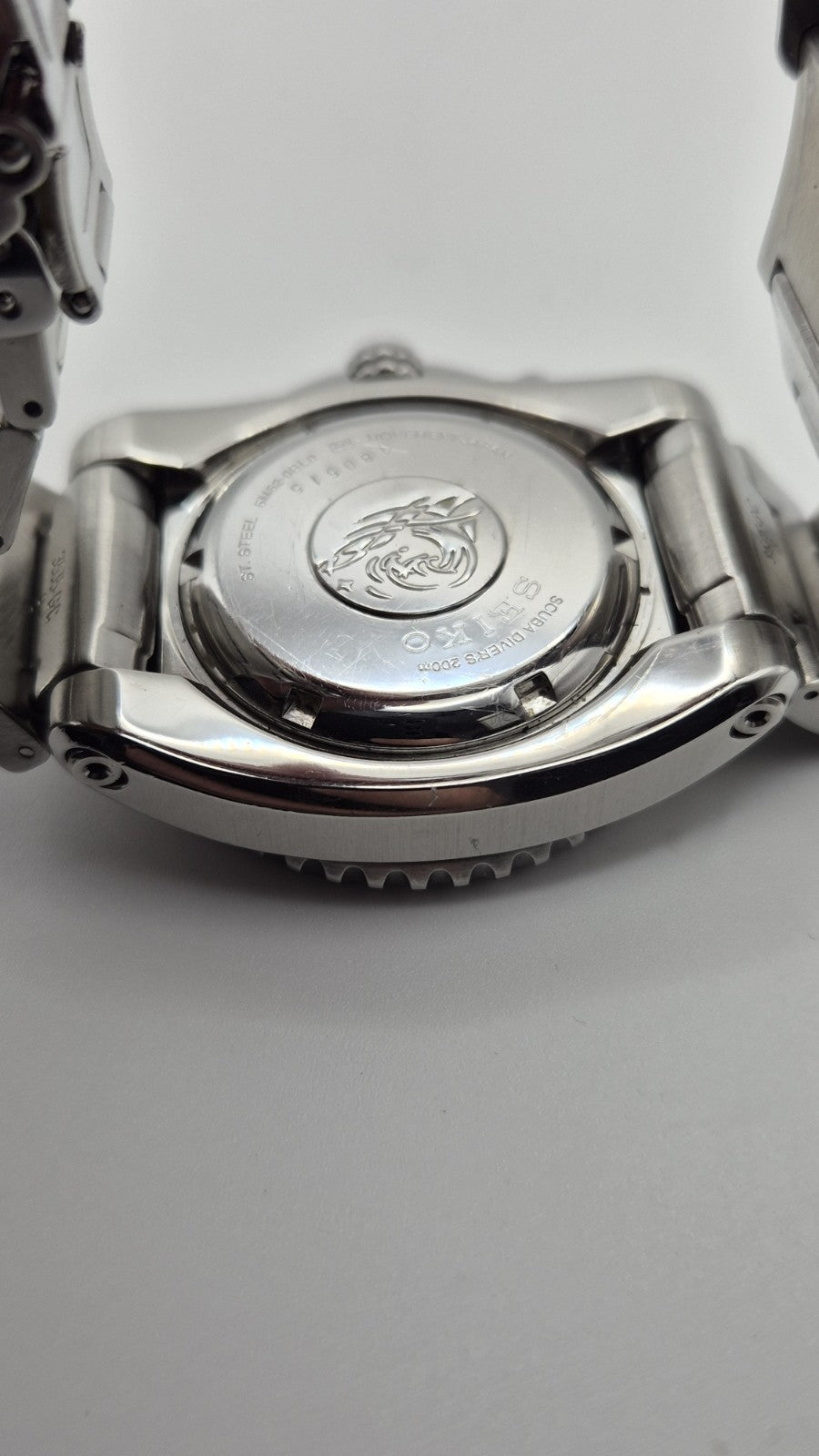 Seiko Kinetic Diver 200m watch 5M62-0BL021