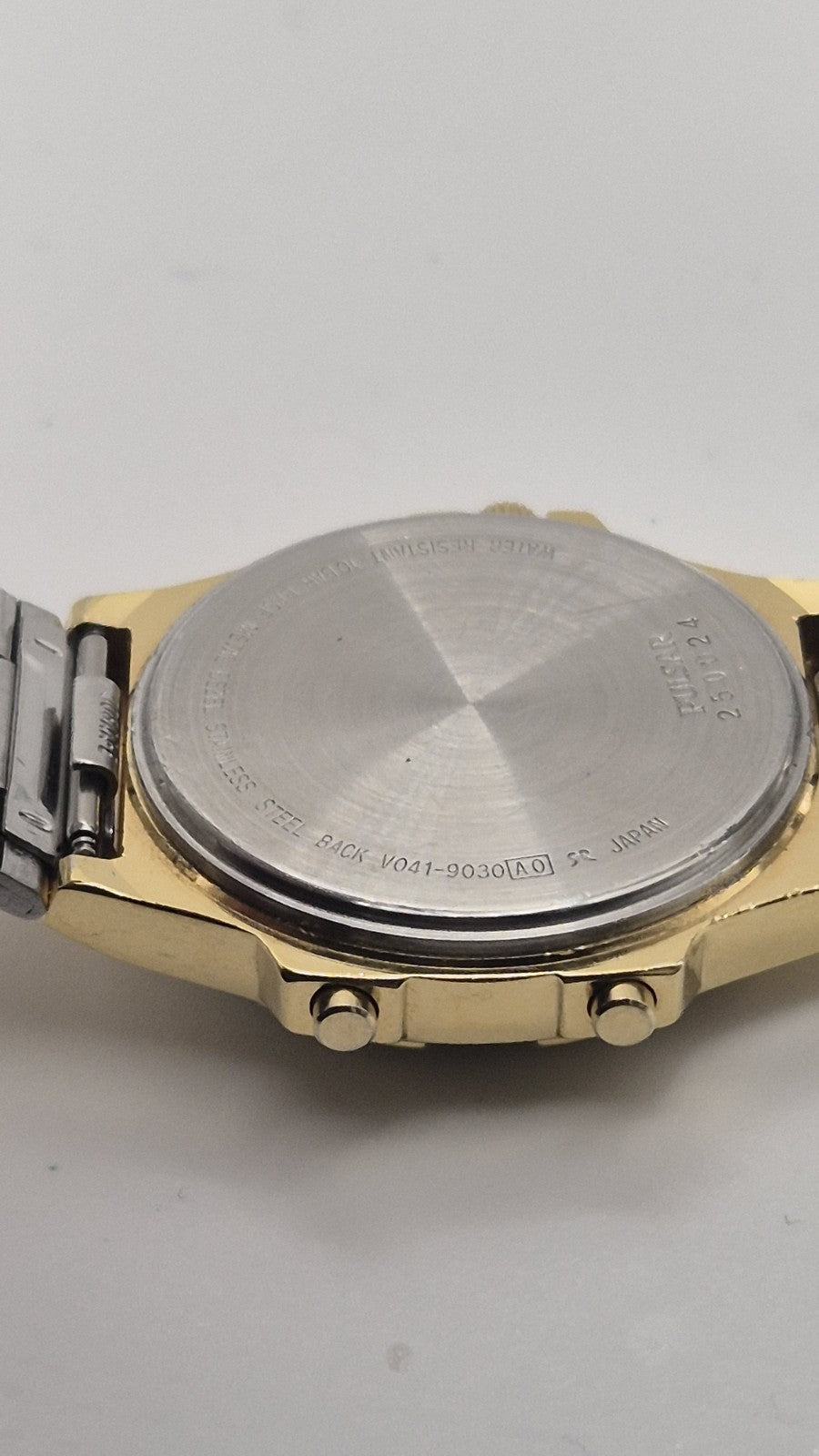 Vintage Men’s Pulsar Analog Digital Chronograph Watch V041-903019