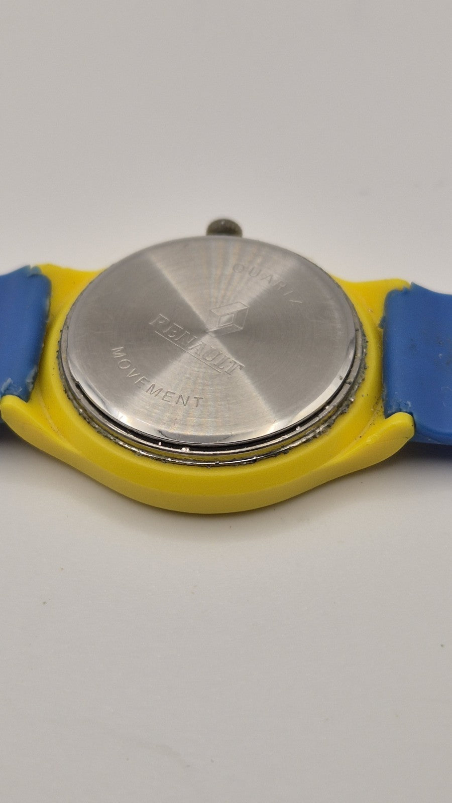 Vintage 1990s Renault Promotional Watch Quartz Rubber Strap 34mm Working7