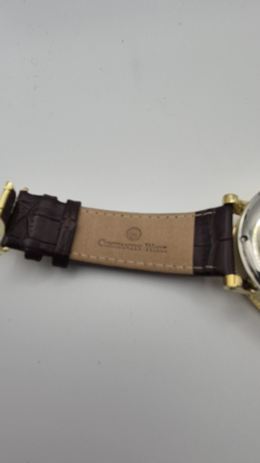 CONSTANTIN WEISZ LIMITED EDITION WRIST WATCH FEATURING A A GOLD PLATED CASE WITH13