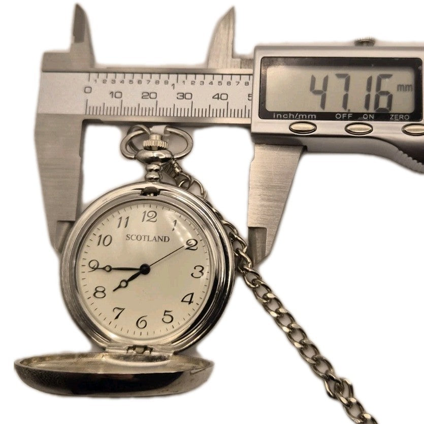 Heritage Scotland Fullhunter quartz pocket watch13