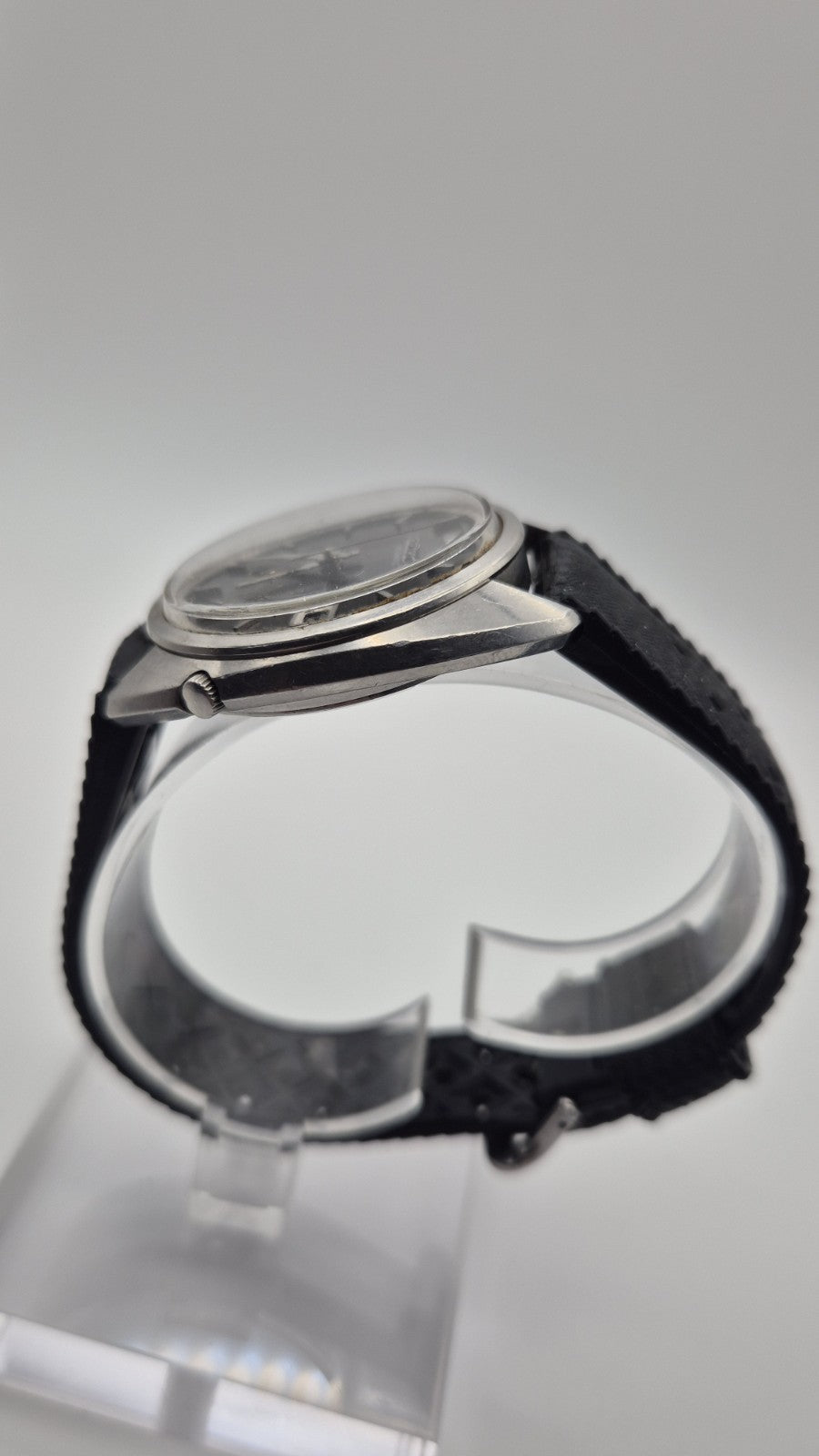 VINTAGE 60's SEIKO AUTOMATIC 6105-6009 MEN'S WATCH Captain Willard Movement Rare11