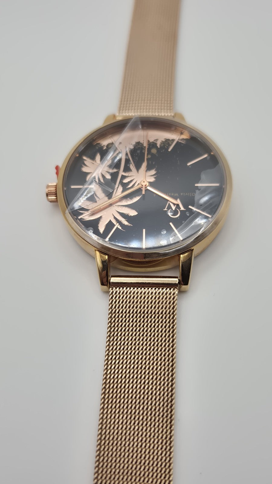 Olivia Westwood  Analog Watch STEEL ROSE21