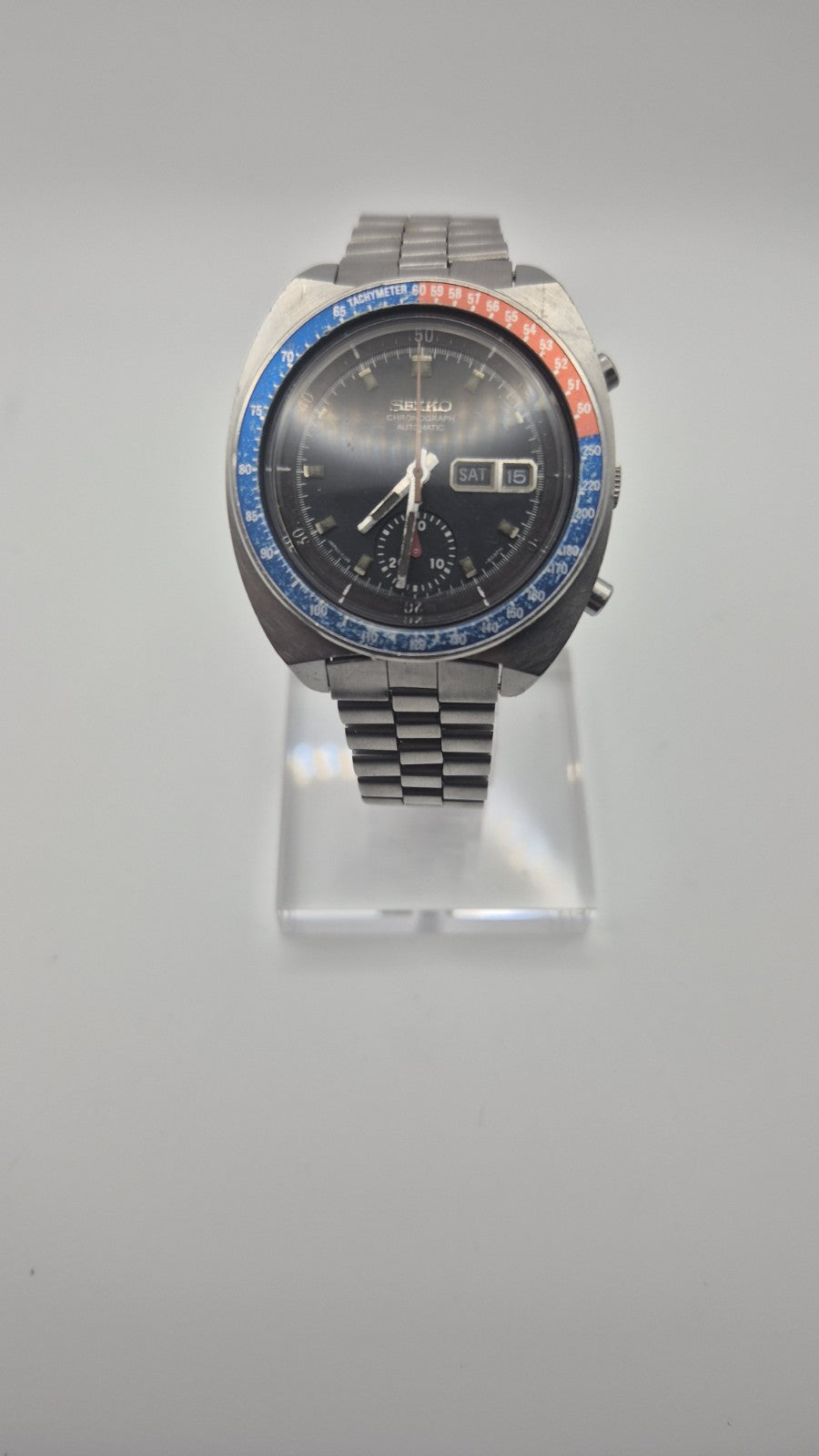 Seiko Pogue  6139-6002 , Steelux bracelet0