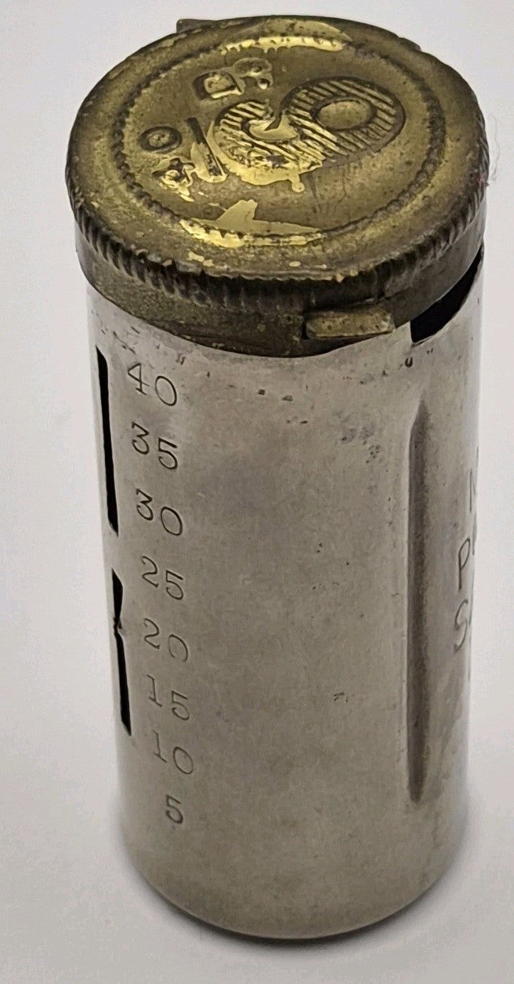 Vintage Magic Pocket Savings Bank Holds 40 x 6D coins2