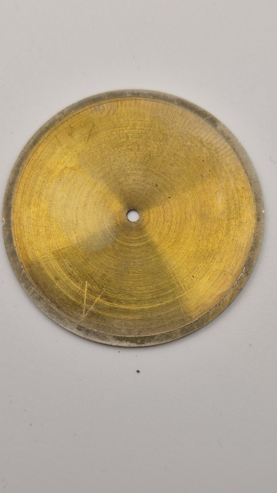 Antique pocket barometer with an altimeter scale in a brass case.10