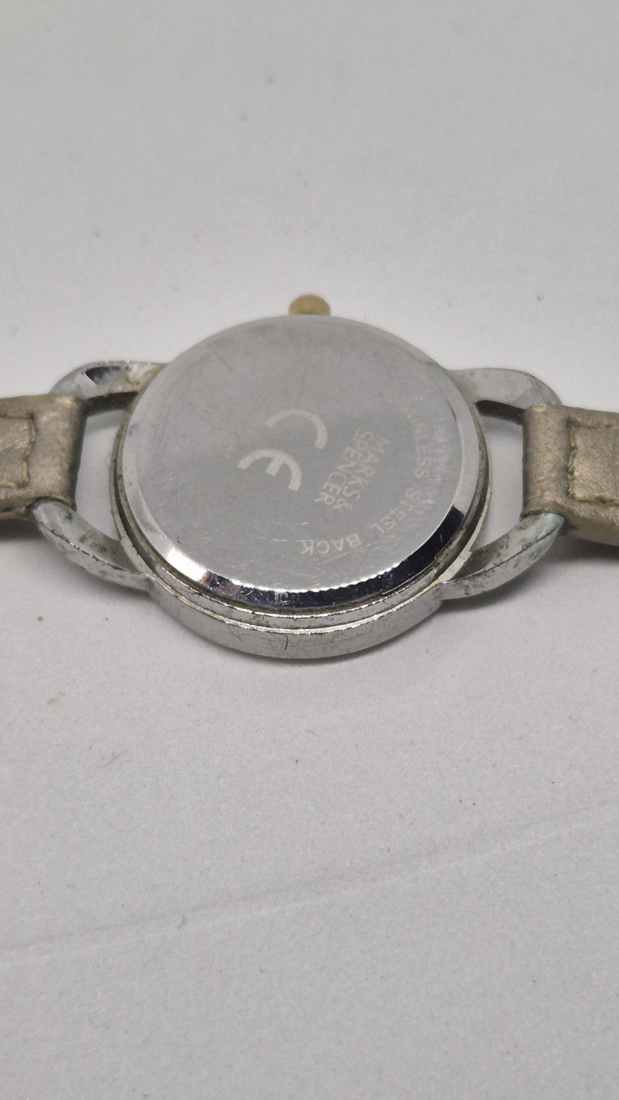 Marks And Spencer Silver And Gold Tone Ladies Watch9