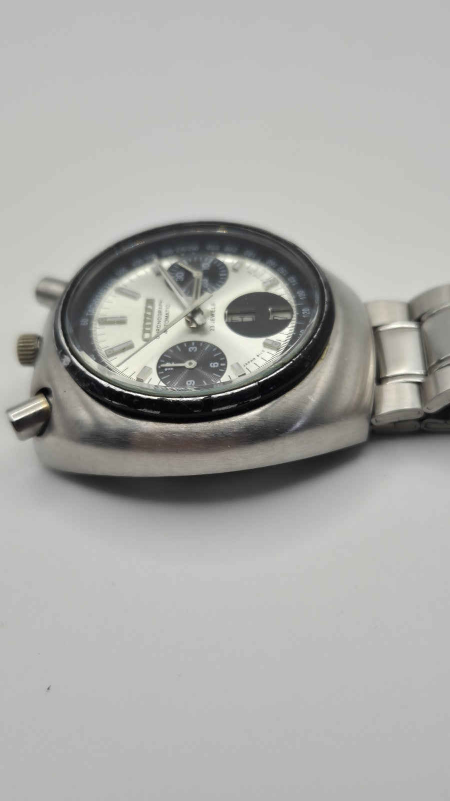 CitizenBullhead Automatic Chronograph Vintage Flyback Circa 1976 Ref. 67 903822
