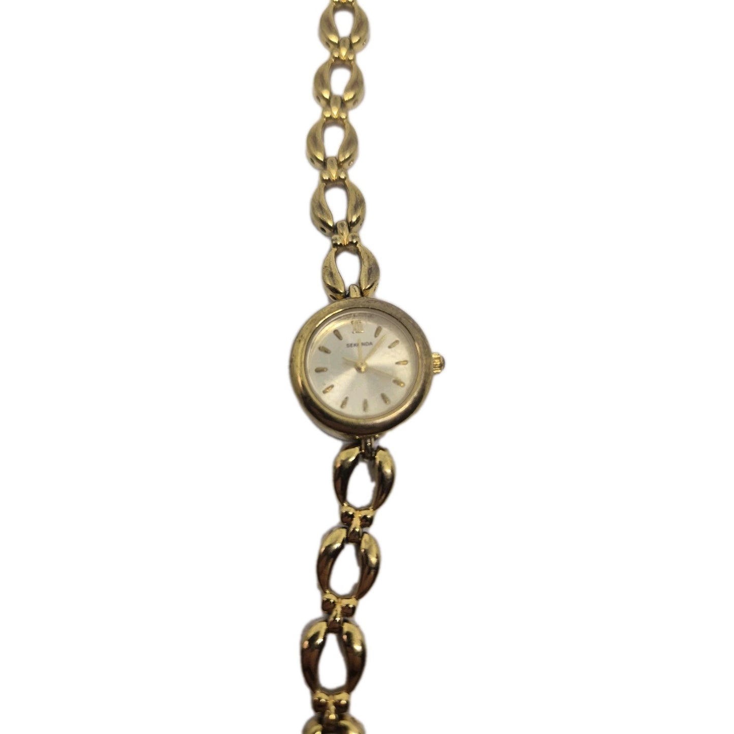 Sekonda women's goldtoned analog watch.6