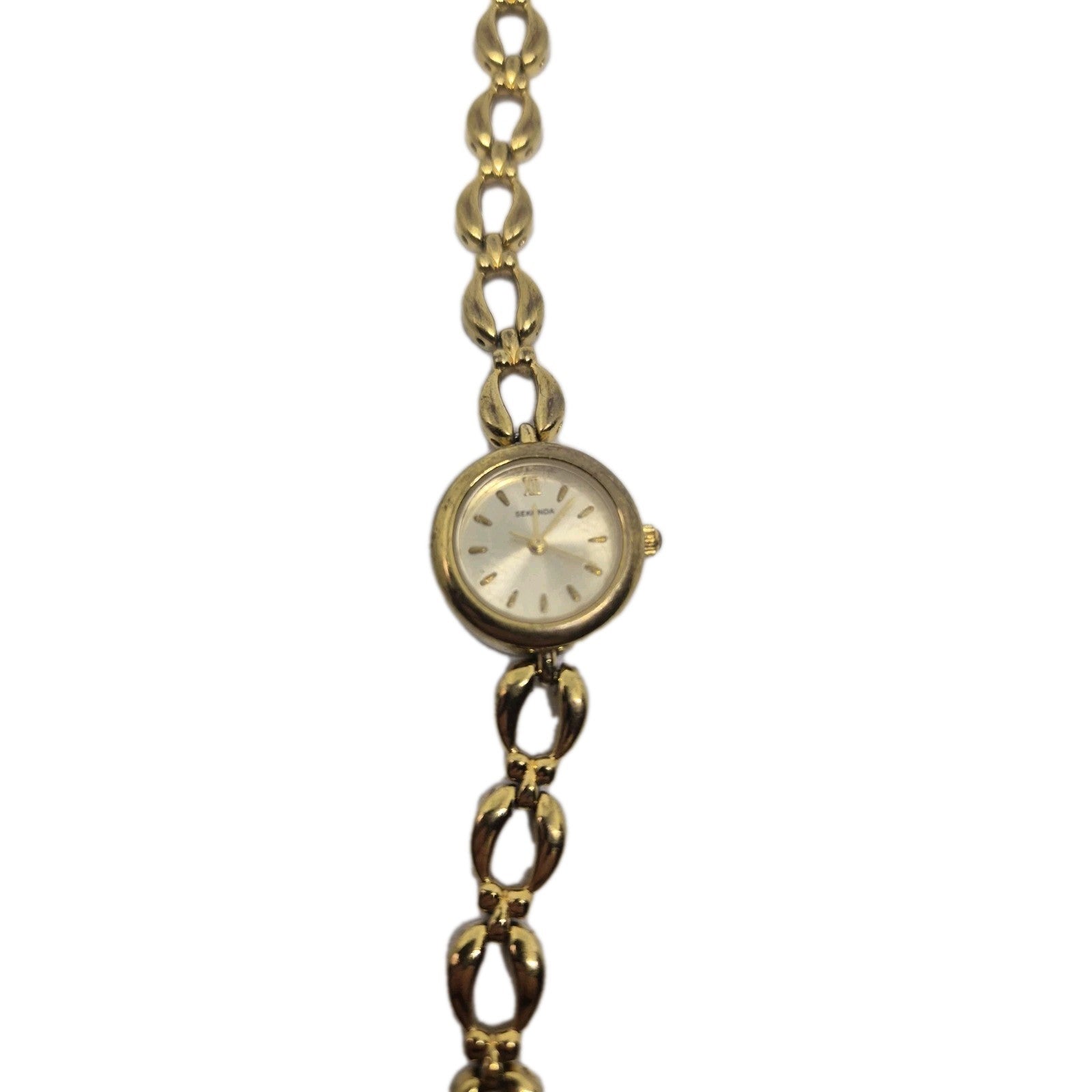 Sekonda women's goldtoned analog watch.6