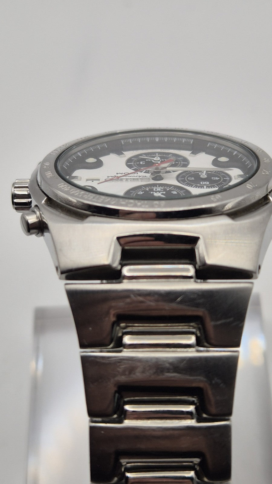 Seiko - Panda Dial Chronograph Cal. Seiko 7T62 Quartz Watch8