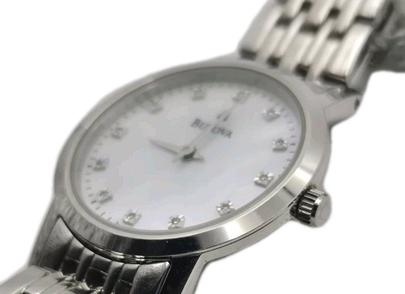 Bulova Ladies Diamonds 96P135 watch 12