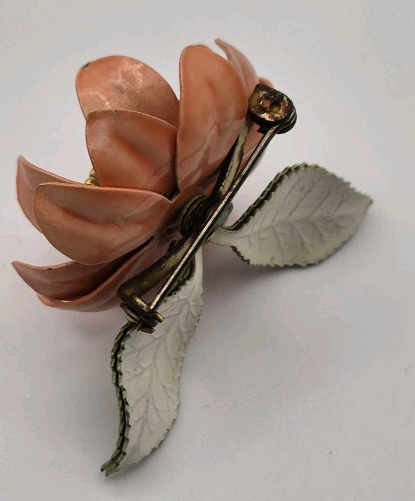 vintage dimensional floral brooch5