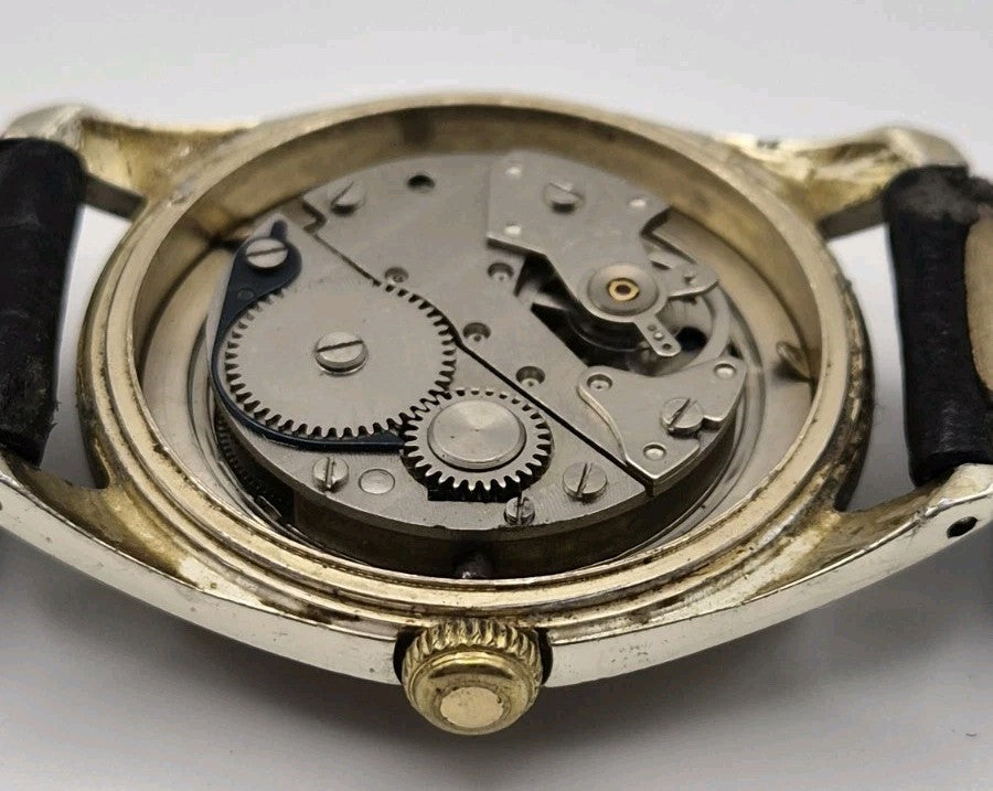 Vintage Services 5 Jewels Shockproof Date Manual Wind Watch 34mm 1960s20