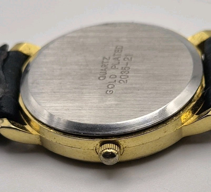 vintage Gucci 2035  21 gold plated quartz watch12