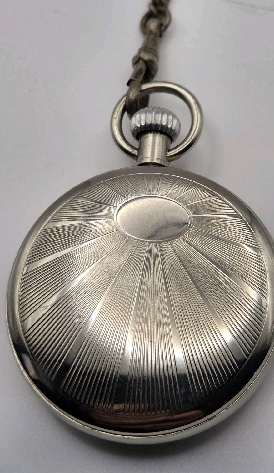 vintage Railway Timekeeper pocket watch. Austria. Working6