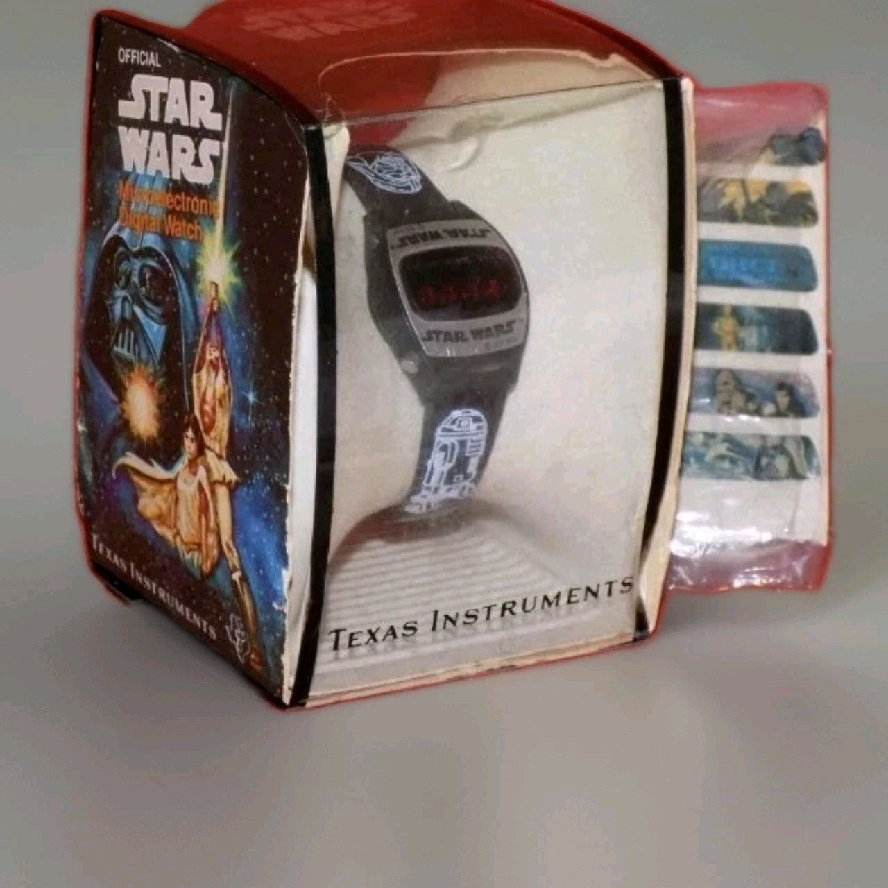 Star Wars LED Watch.  Texas Instruments, 1977. Unused Working.2