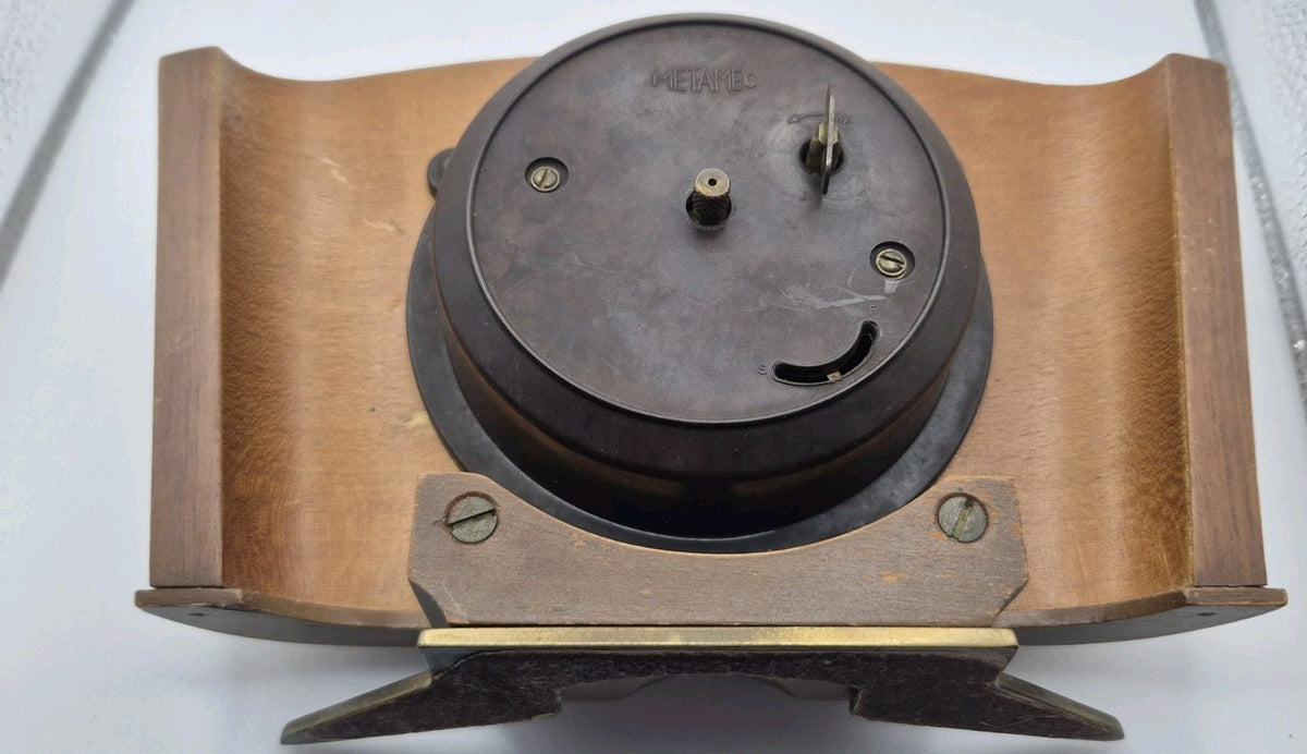 Vintage Metamec 30 Hour Wind Up Mantel Clock – Made in England 5