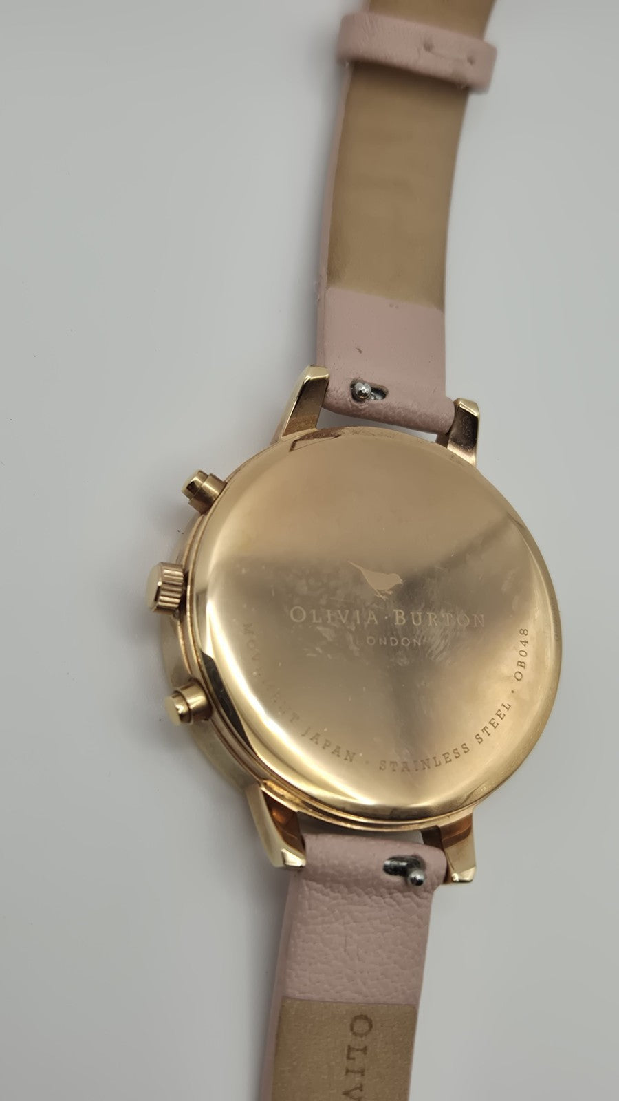 Olivia Burton Analogue Multifunction Quartz Watch for Women with Pink Leather...3