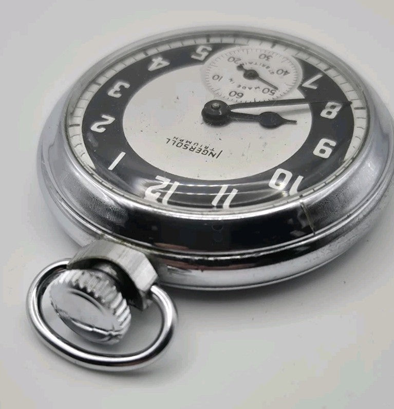 Vintage Ingersoll Triumph Pocket Watch | Made in Great Britain | Working4