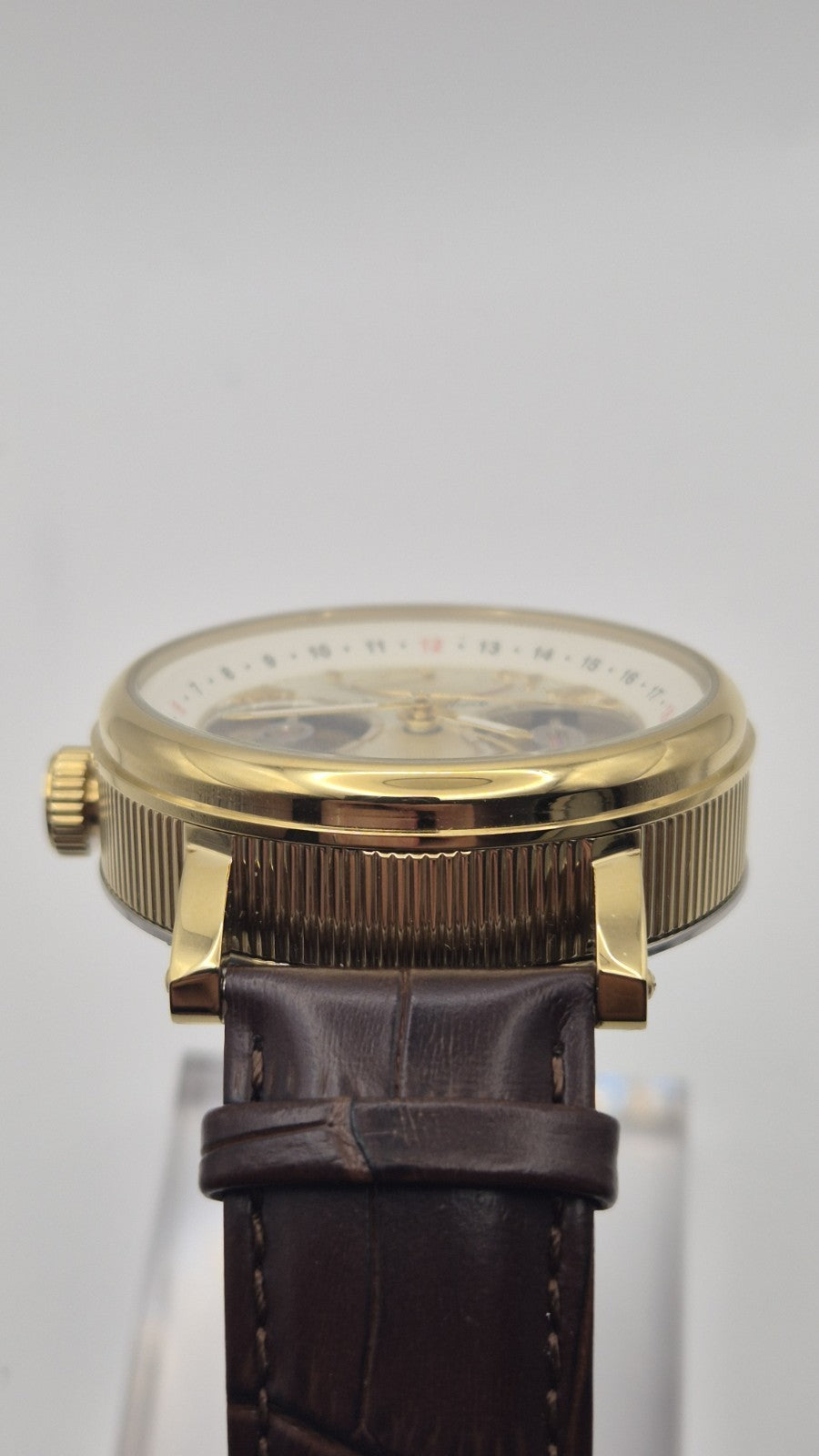 CONSTANTIN WEISZ LIMITED EDITION WRIST WATCH FEATURING A A GOLD PLATED CASE WITH6