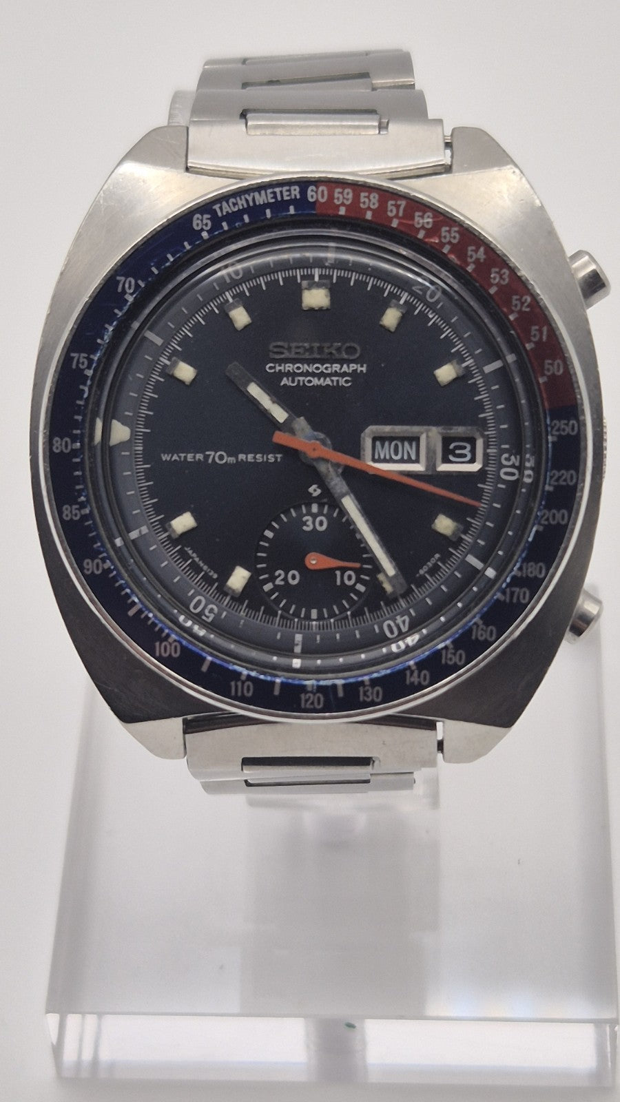 Seiko 6139-6002 "Pogue" automatic chronograph0