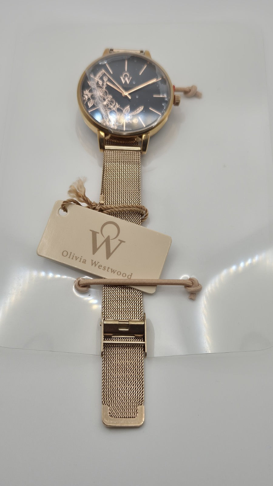 Olivia Westwood Analogue Quartz Watch, Stainless Steel Strap BOW100048055