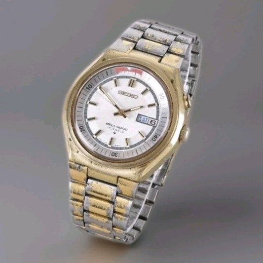 SEIKO BELL-MATIC GOLD PLATED WRISTWATCH REF. 4006-60400