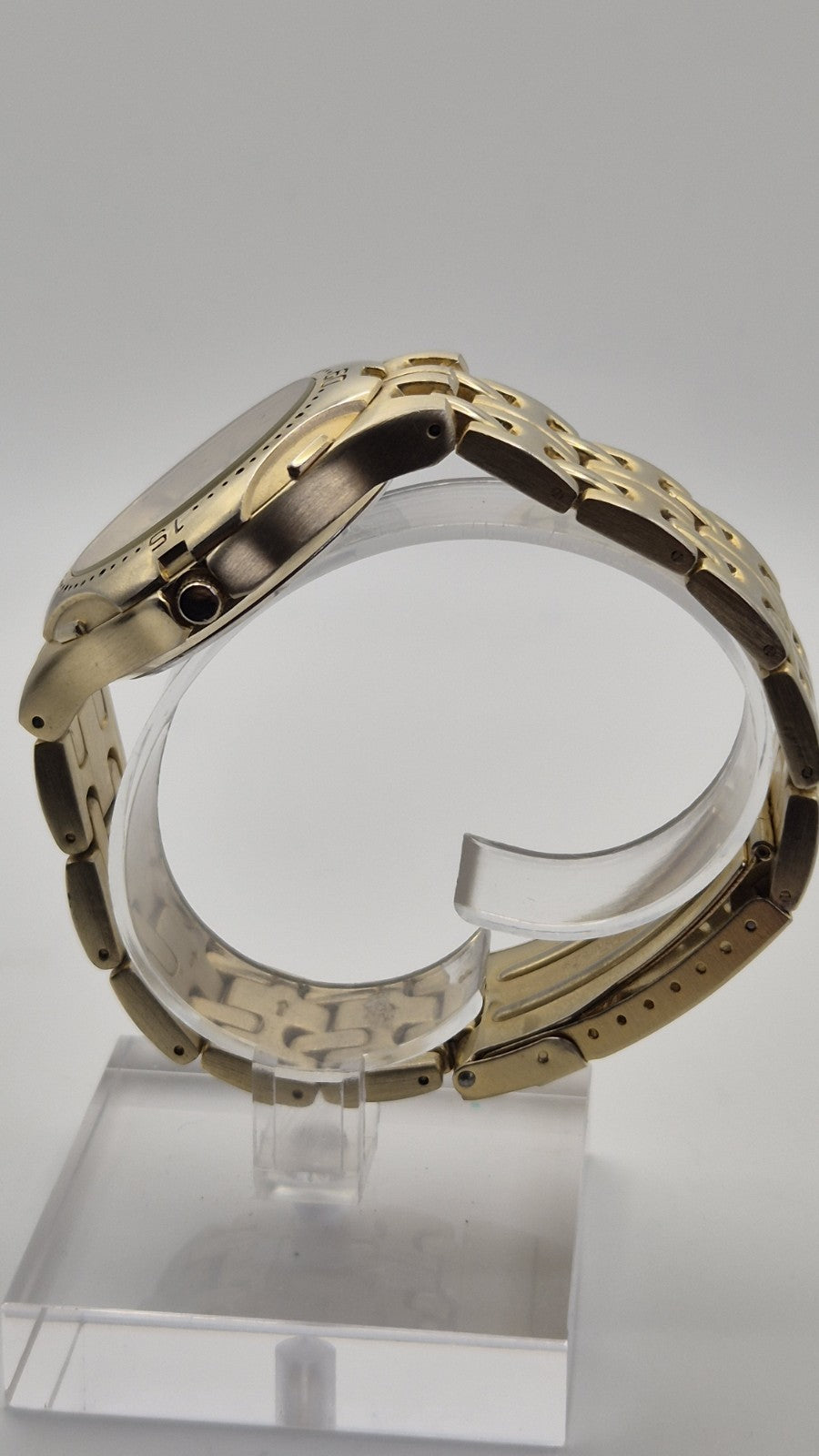 gold-toned Pulse brand watch8