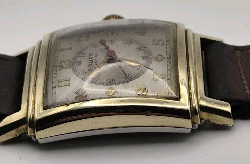 Gruen Veri-Thin Mens Doctors Watch1
