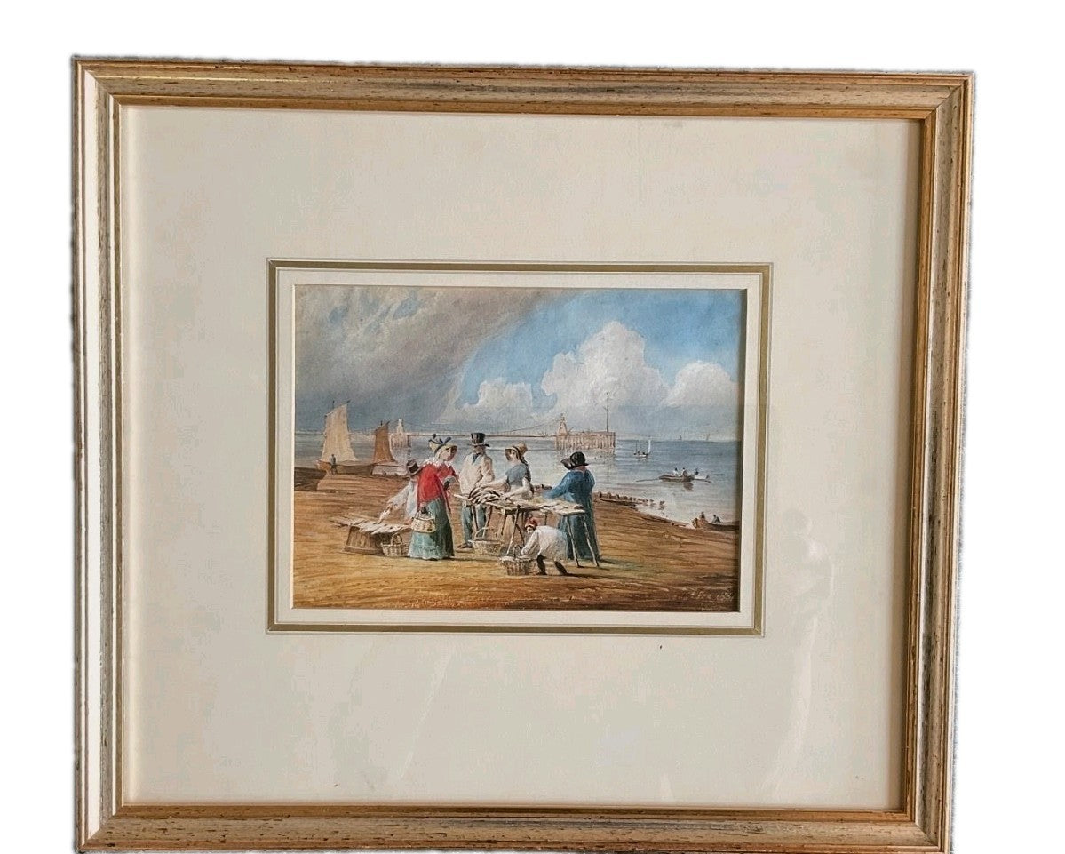 EDWARD FOX 1813 1854 BRIGHTON’ SIGNED AND DATED 1831 WATERCOLOUR0