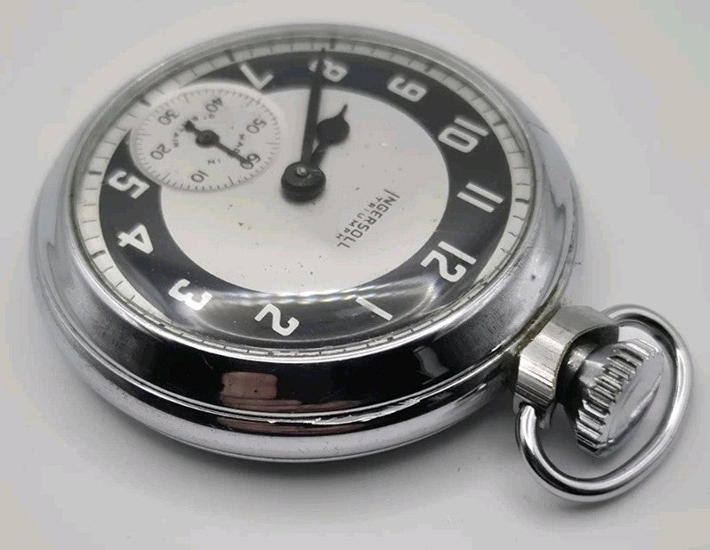 Vintage Ingersoll Triumph Pocket Watch | Made in Great Britain | Working7