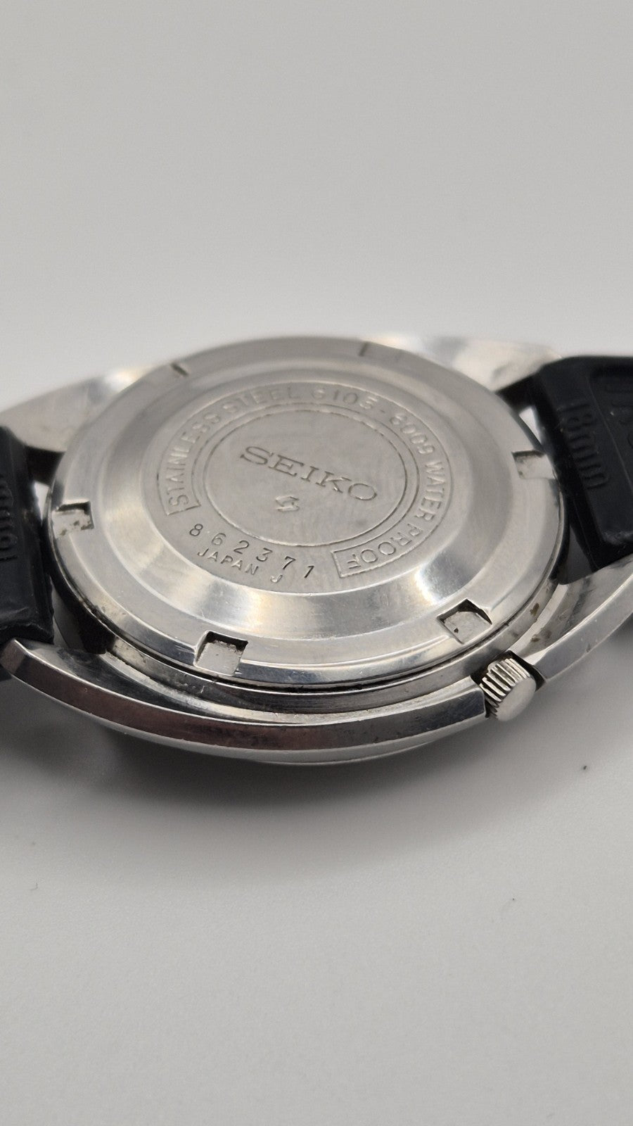 VINTAGE 60's SEIKO AUTOMATIC 6105-6009 MEN'S WATCH Captain Willard Movement Rare13