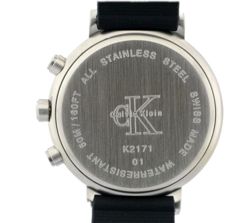 Calvin Klein / Chronograph  Gentlemen's Steel Wristwatch3