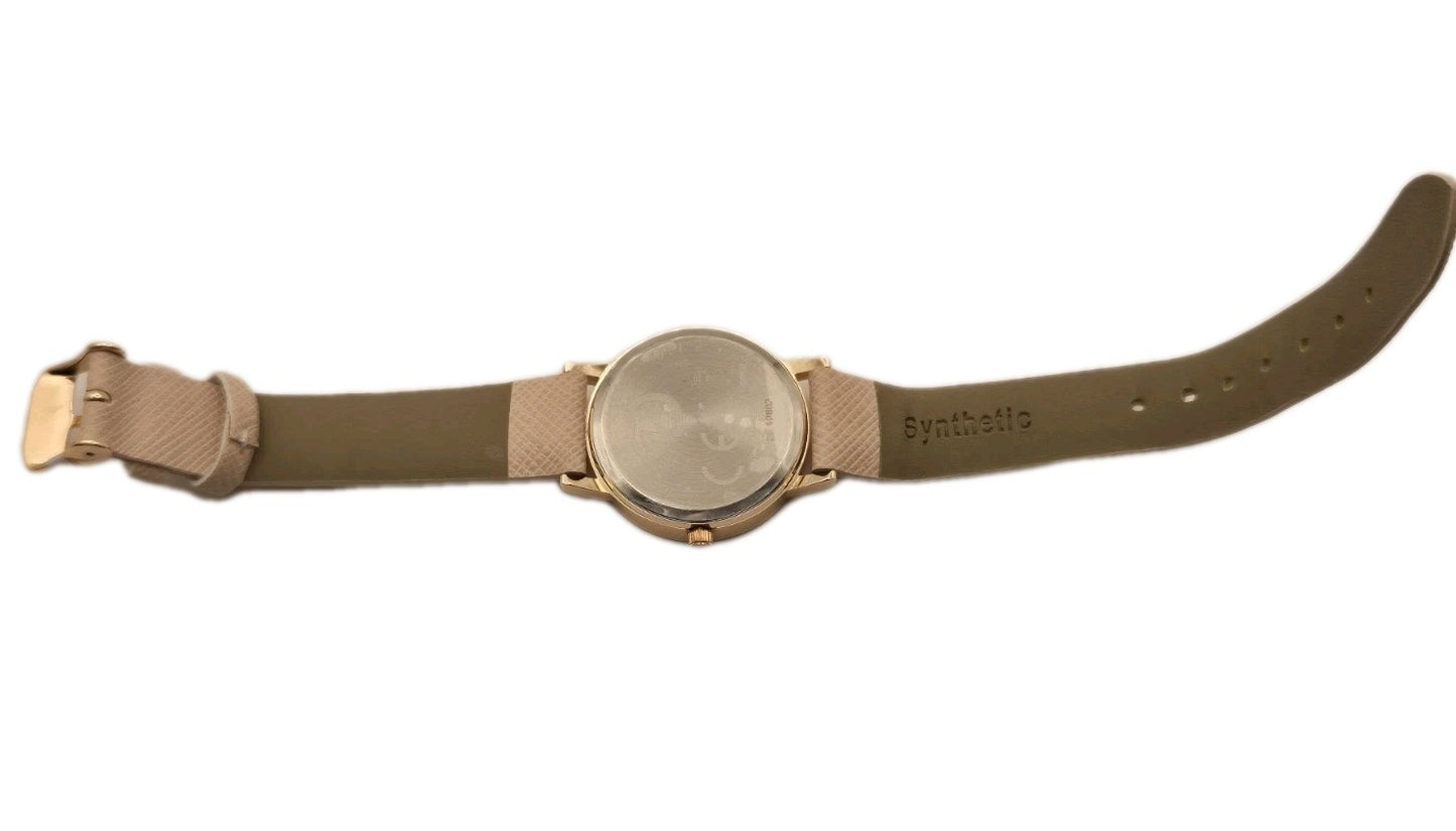 Ladies Guy Laroche Rose Gold/Blush And Matching Necklace6