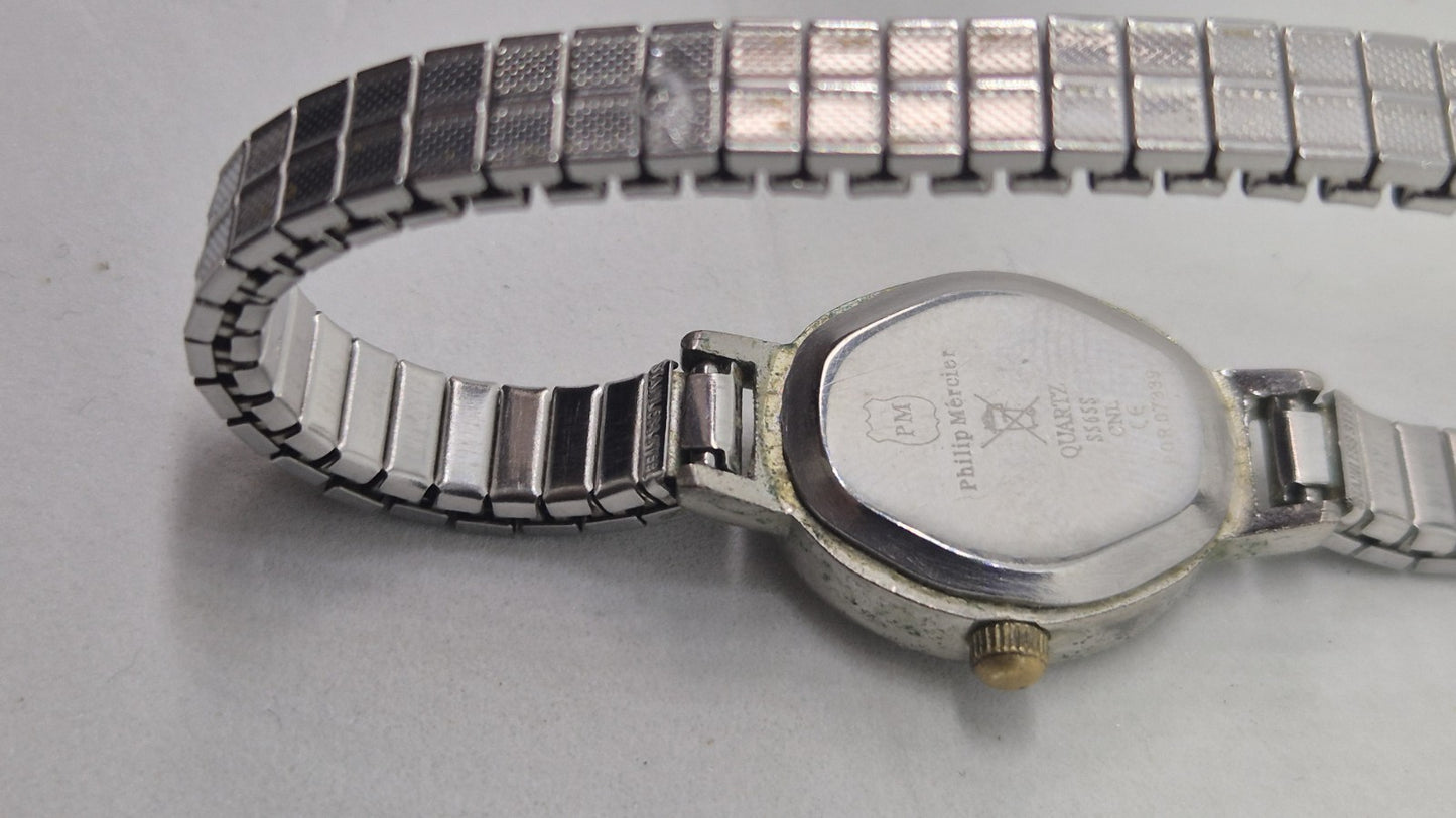 Philip Mercier Ladies  Quartz Watch  With A Expandable Bracelet6