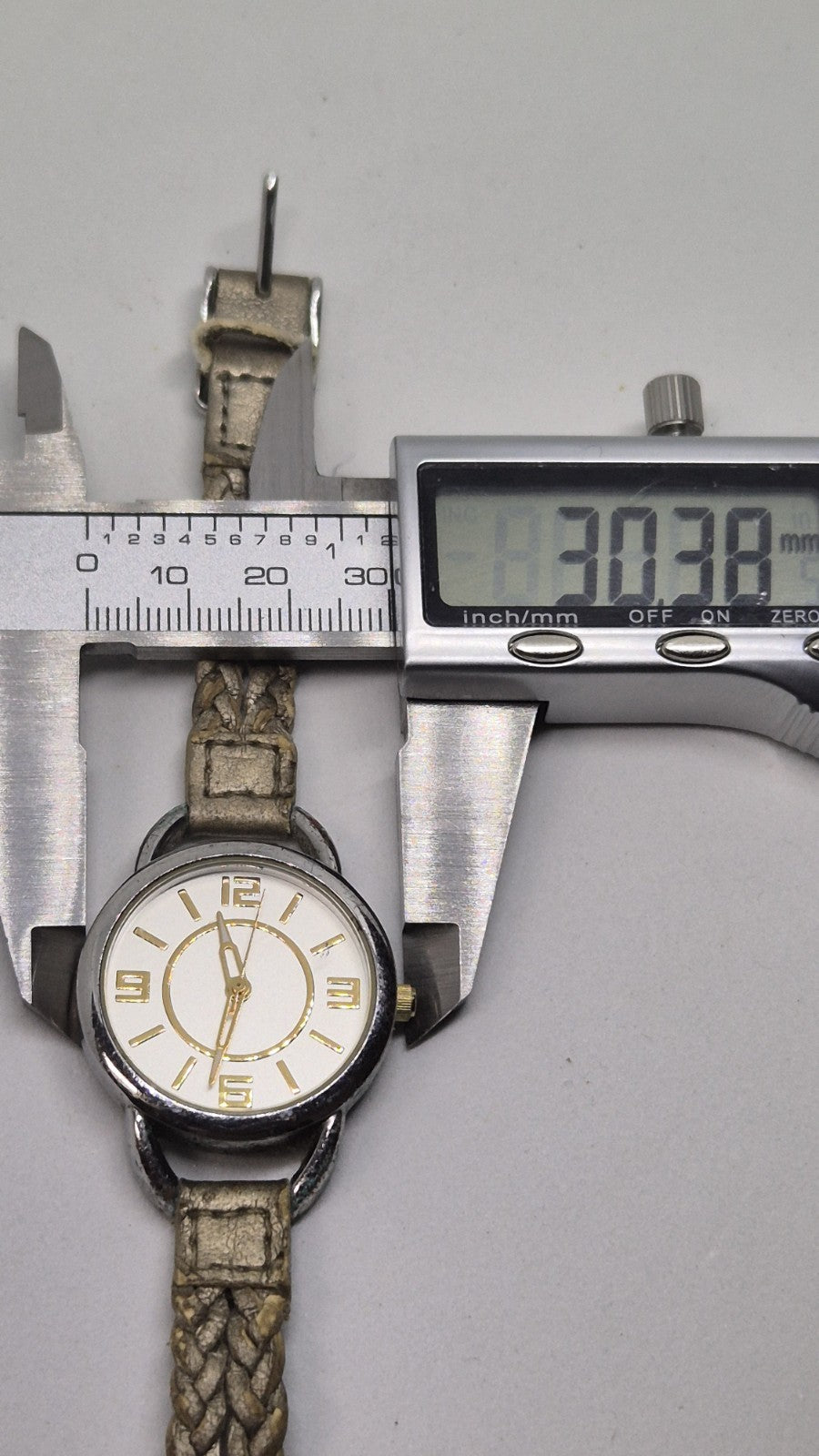Marks And Spencer Silver And Gold Tone Ladies Watch11