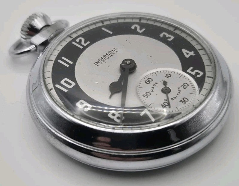 Vintage Ingersoll Triumph Pocket Watch | Made in Great Britain | Working2