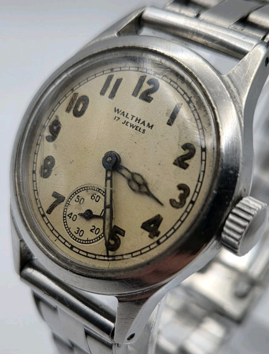 WW2 era Waltham U.S. Army Ordnance Department military watch3