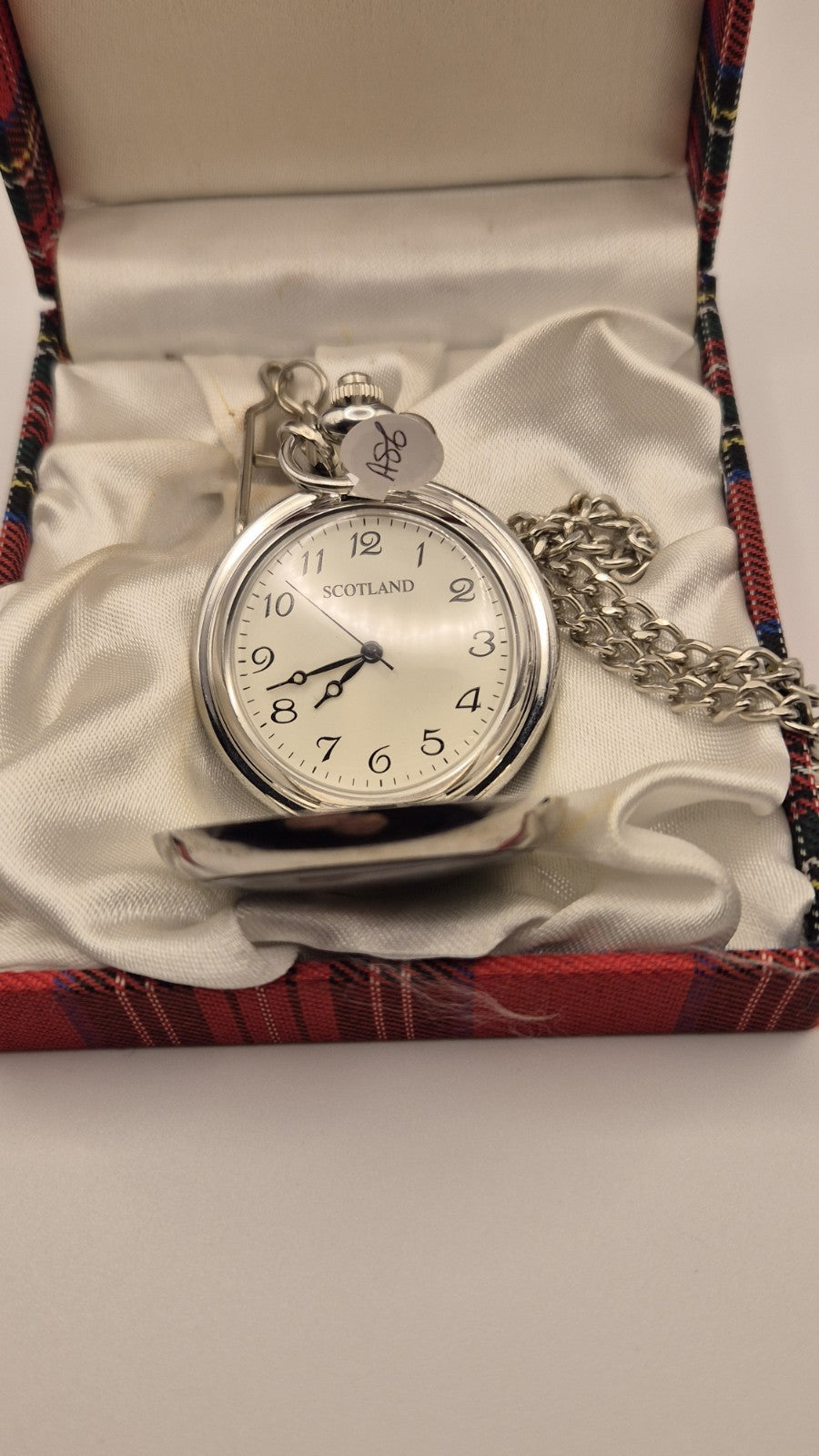 Heritage Scotland Fullhunter quartz pocket watch0
