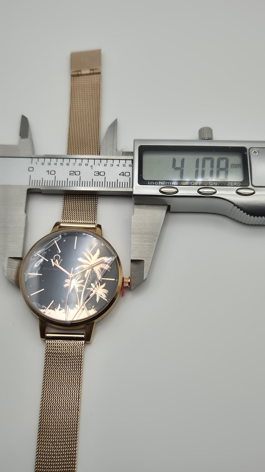 Olivia Westwood  Analog Watch STEEL ROSE21